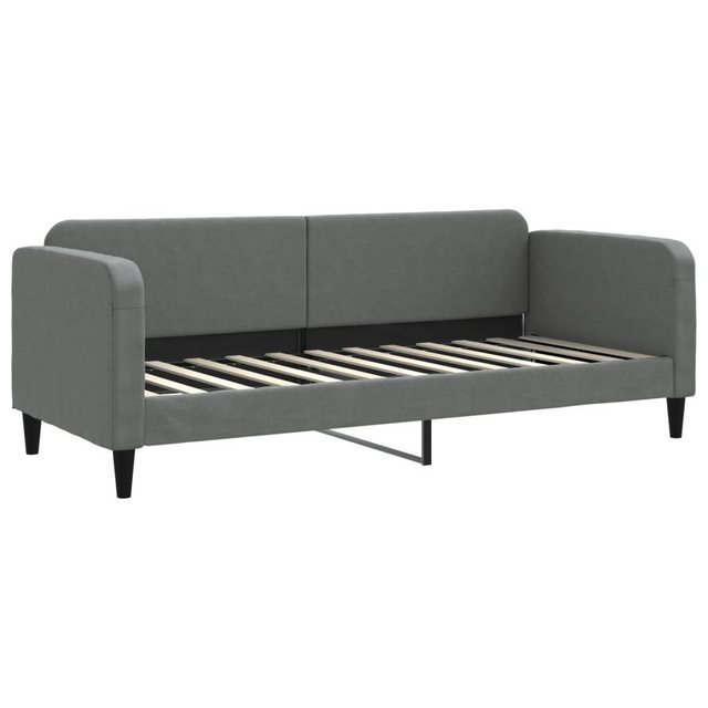 vidaXL Bett Tagesbett Dunkelgrau 80x200 cm Stoff günstig online kaufen