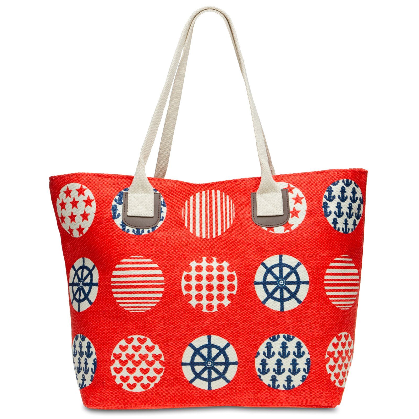 Caspar Strandtasche TS1021 große XL Damen günstig online kaufen