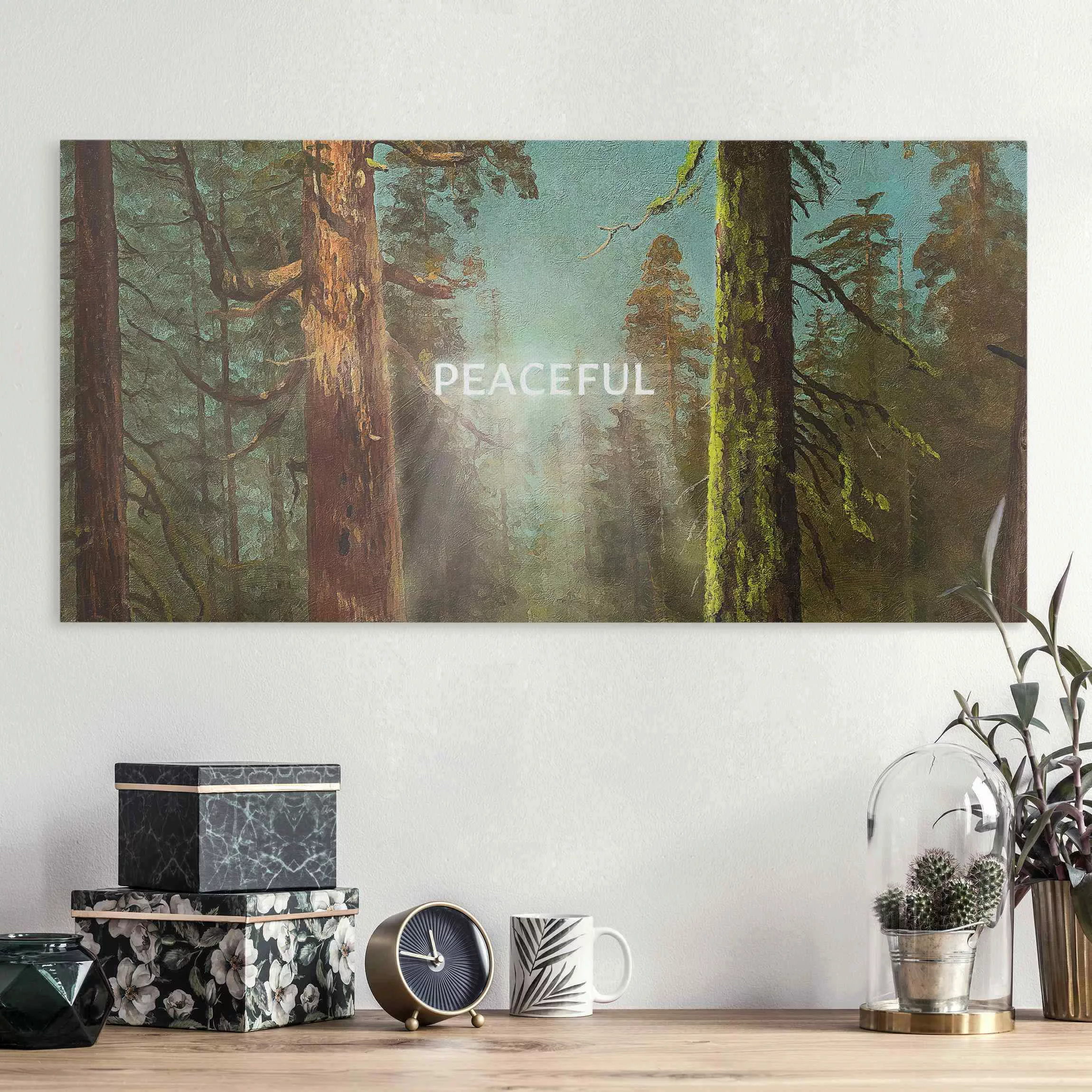 Leinwandbild Peaceful günstig online kaufen