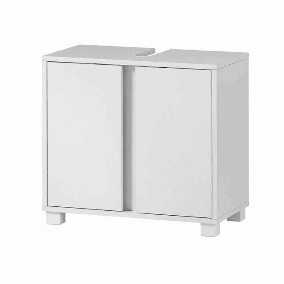 Lomadox Waschbeckenschrank DERIO-80 Badezimmerschrank mit Siphonausschnitt günstig online kaufen