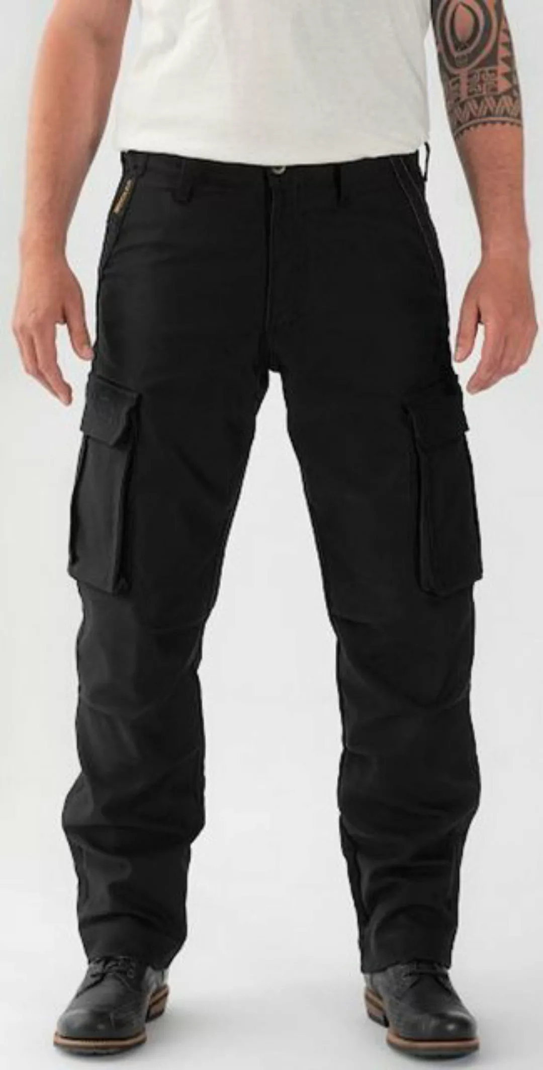 Rokker Motorradhose Black Jack Cargo Motorrad Textilhose günstig online kaufen