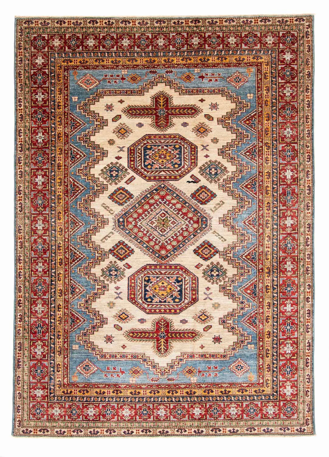 morgenland Orientteppich »Ziegler - Kazak - 273 x 195 cm - beige«, rechteck günstig online kaufen