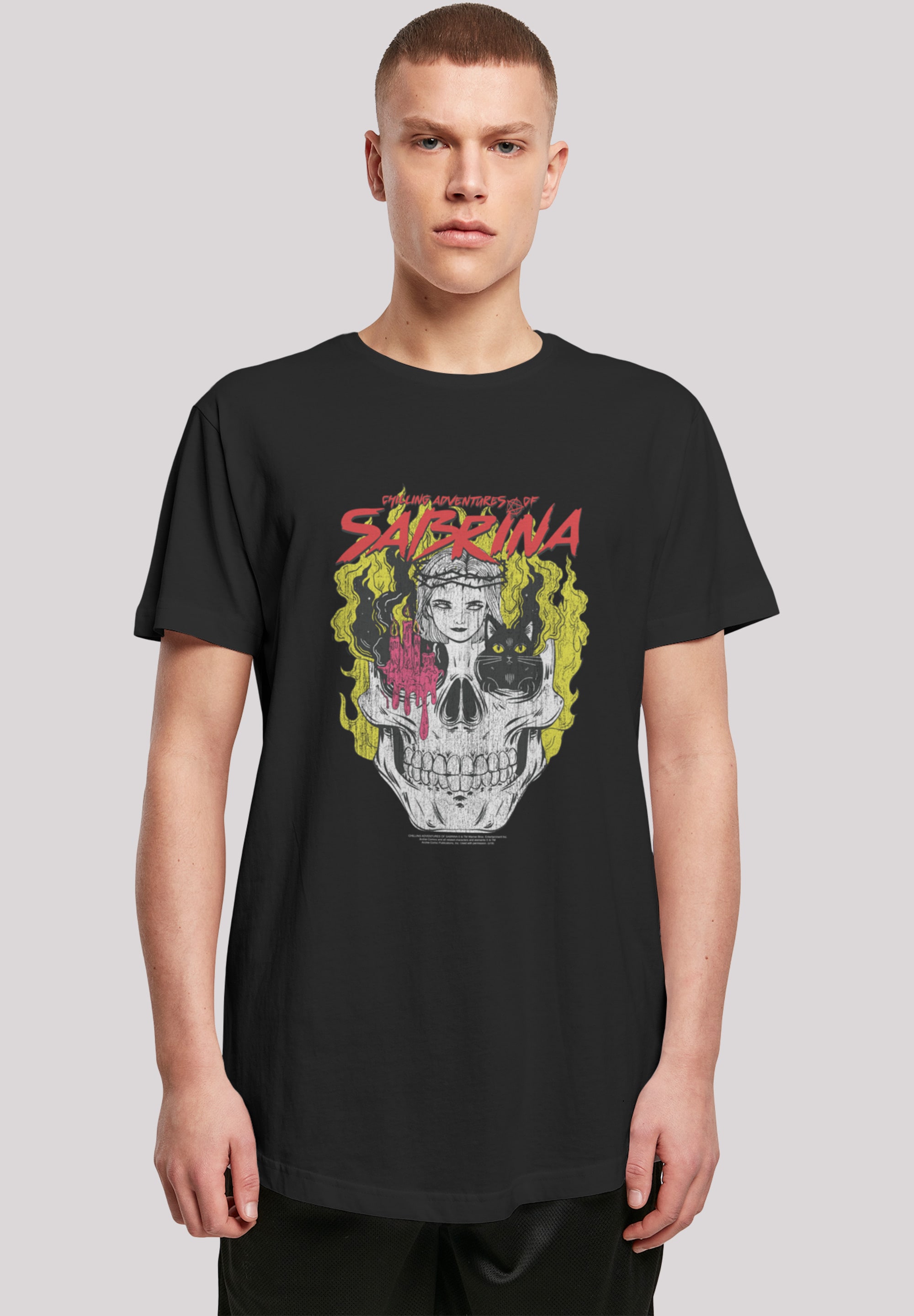 F4NT4STIC T-Shirt "Sabrina Adventures Of Sabrina Boys Skull", Herren,Premiu günstig online kaufen