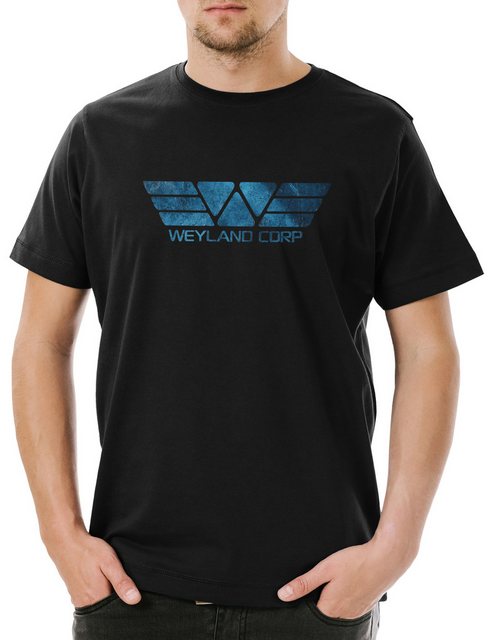 Urban Backwoods Print-Shirt Weyland Corporation I Herren T-Shirt Prometheus günstig online kaufen