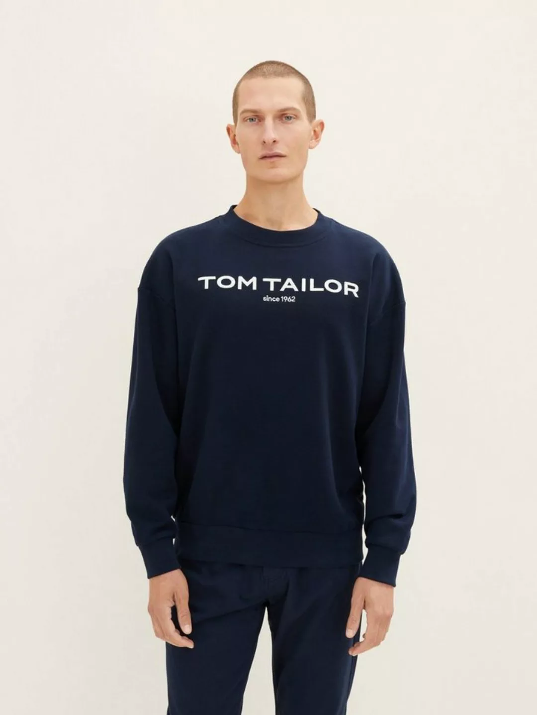 TOM TAILOR Sweatshirt Sweatshirt mit Logoprint  günstig online kaufen