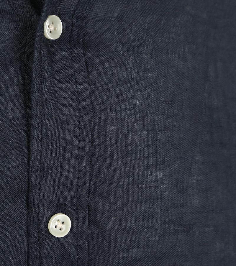 Scotch and Soda Leinen Hemd Navy - Größe XL günstig online kaufen