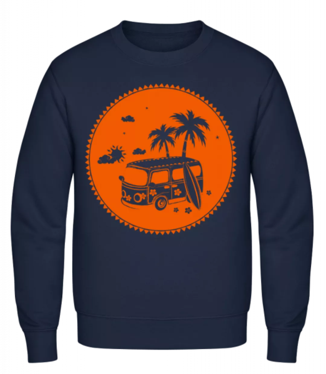 Holiday Icon Orange · Männer Pullover günstig online kaufen