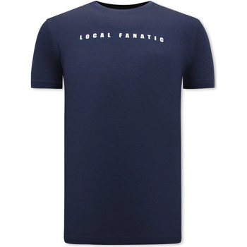 Local Fanatic  T-Shirt Cartoon Navy günstig online kaufen