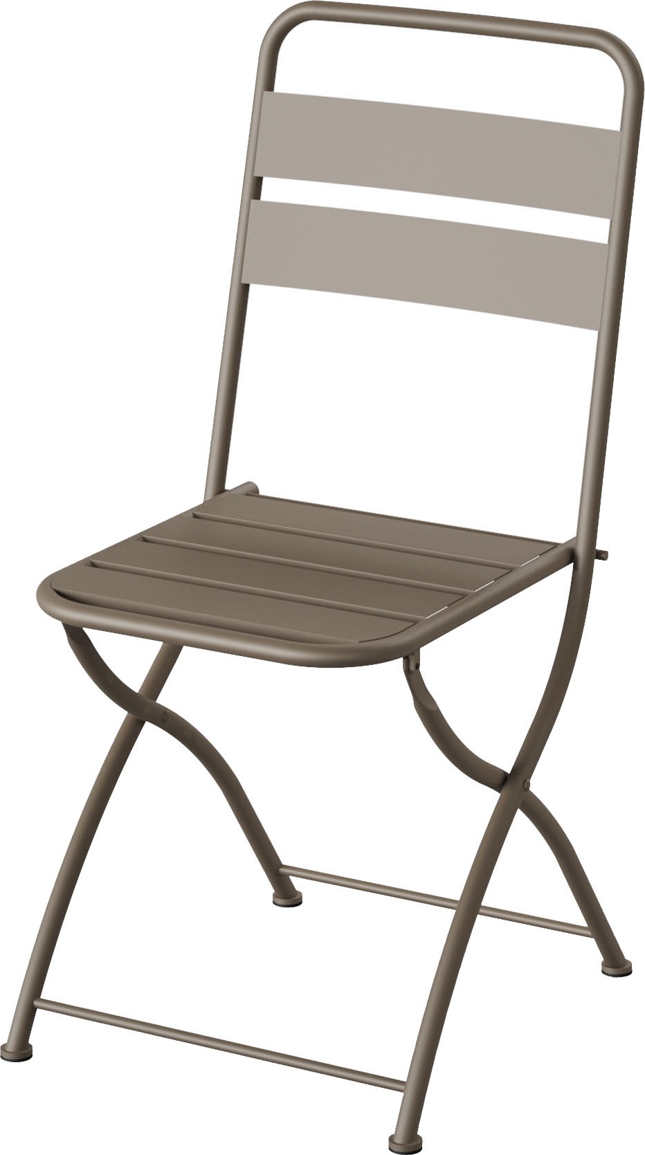 Essentials Klappstuhl "Breeze", 1 St., Bistro Klappstuhl Metall – cappuccin günstig online kaufen