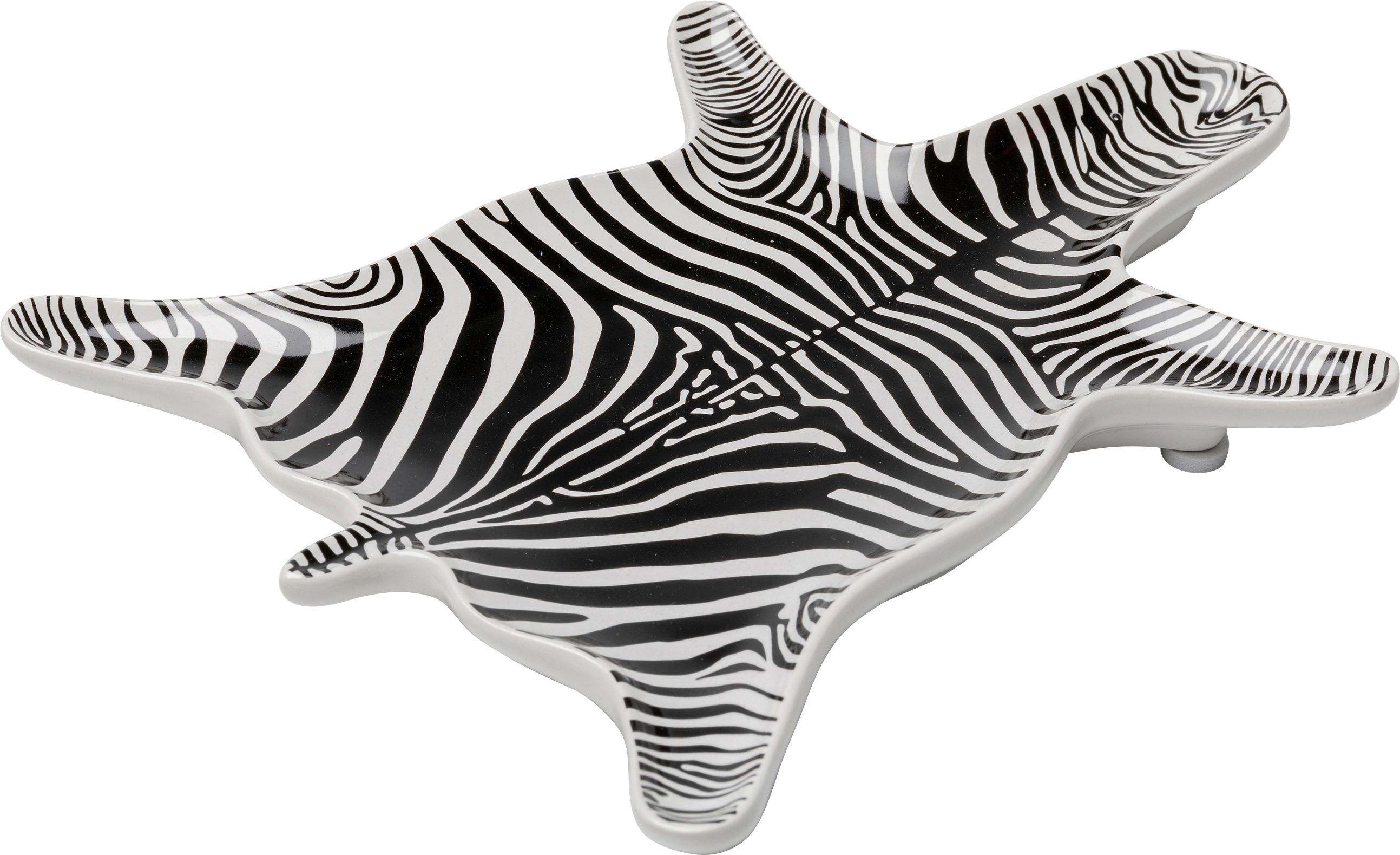 Kare Design Dekoschale "Deko Schale Zebra 21x15cm" günstig online kaufen