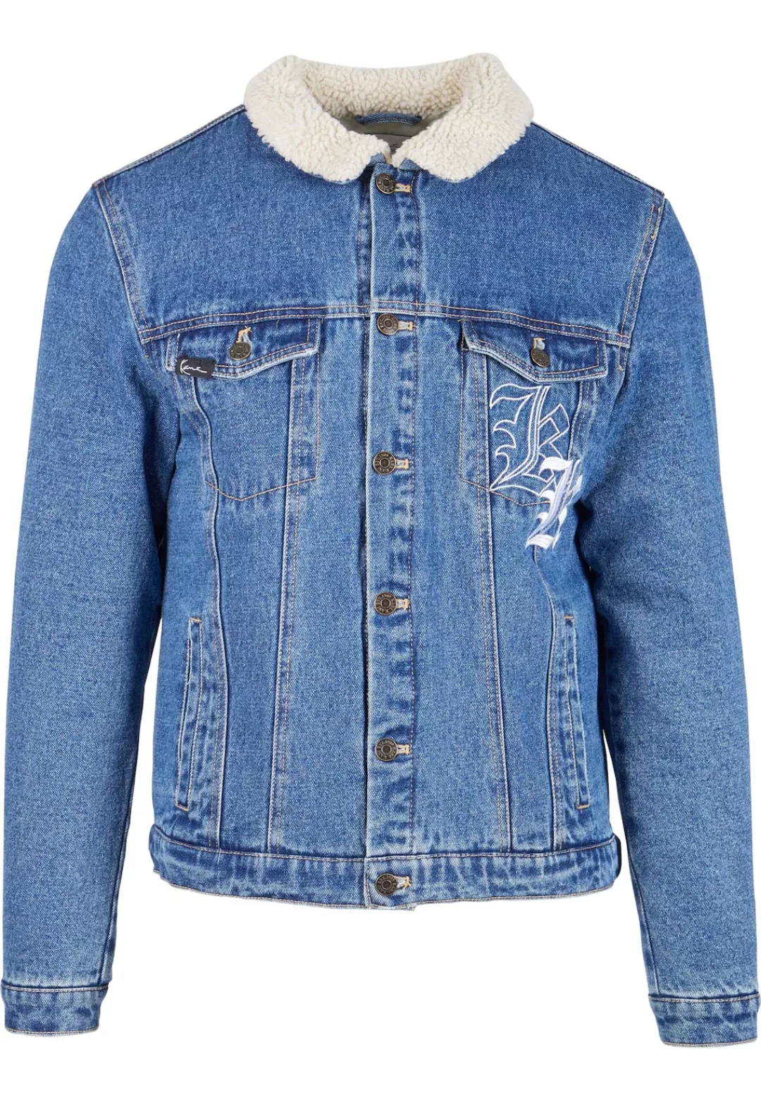 Karl Kani Jeansjacke "Karl Kani Herren KM224-062-1 KK Old English Denim Jac günstig online kaufen