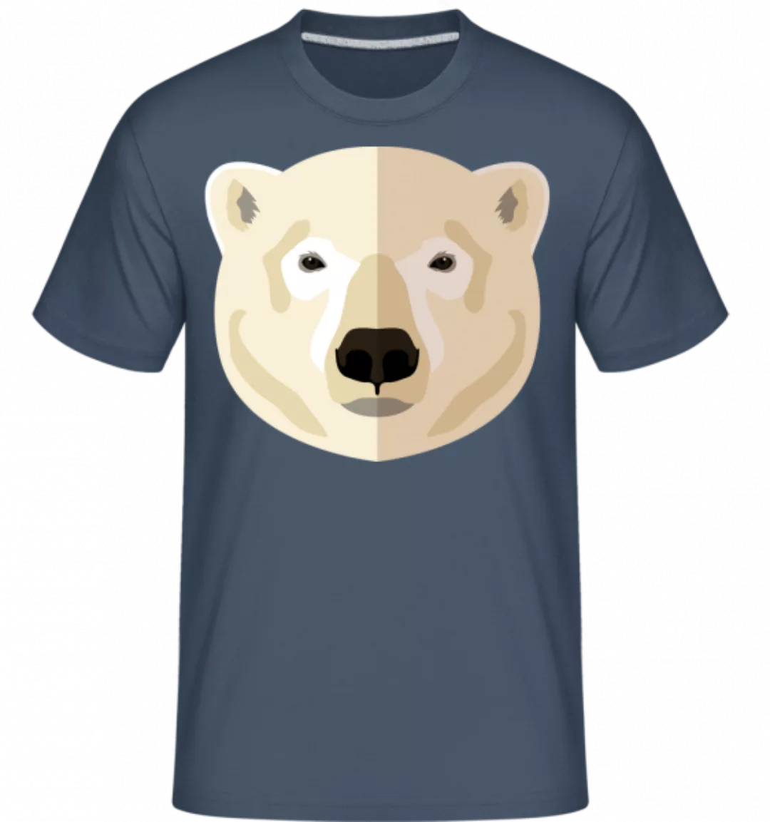 Eisbär Comic Schatten · Shirtinator Männer T-Shirt günstig online kaufen