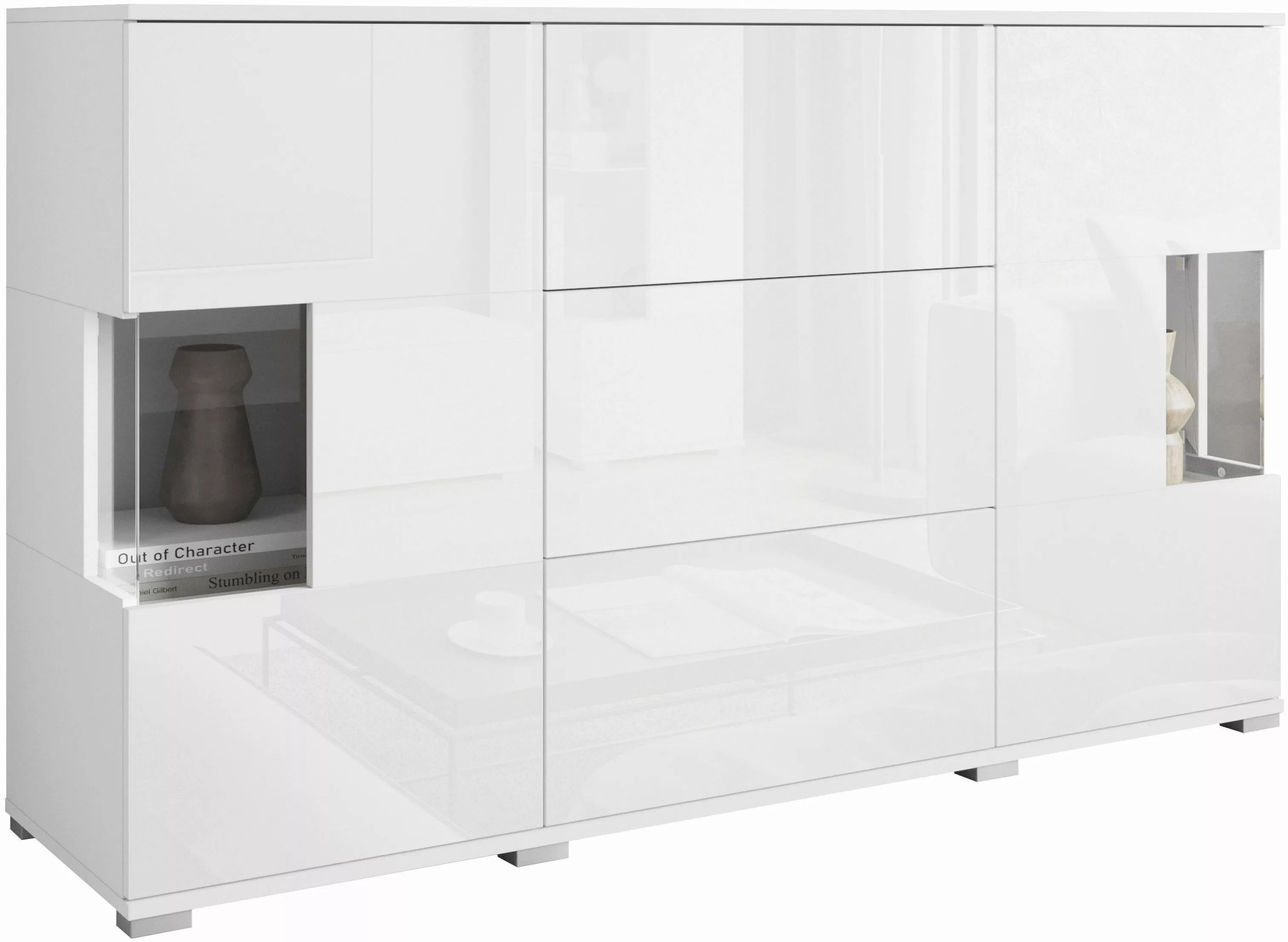 INOSIGN Sideboard "Kenia", (1 St.), Sideboard mit 3 Schubladen, 6 Fächern, günstig online kaufen