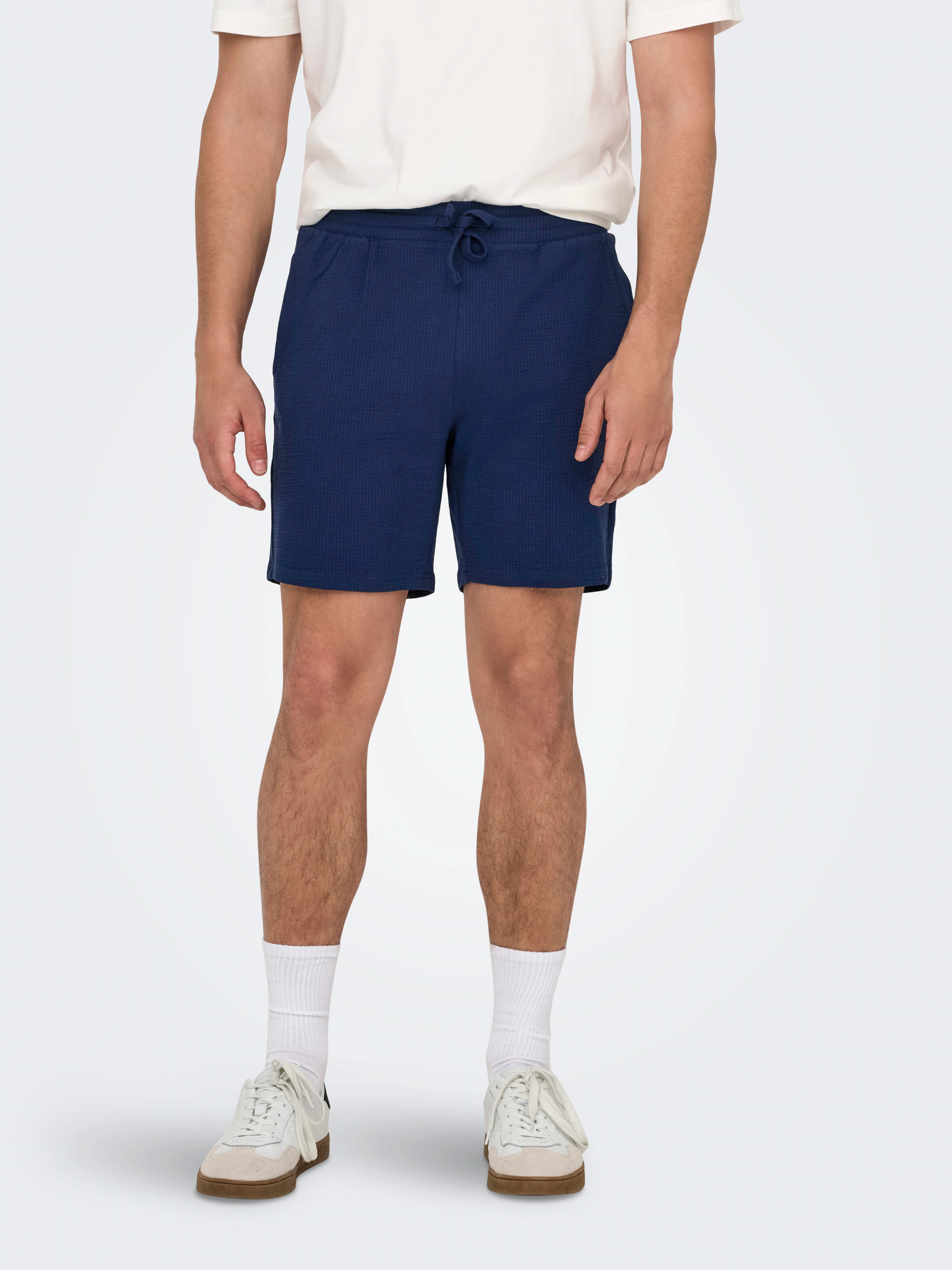 ONLY & SONS Shorts "ONSKIAN LIFE REG SEERSUCKER SHORTS NOOS" günstig online kaufen