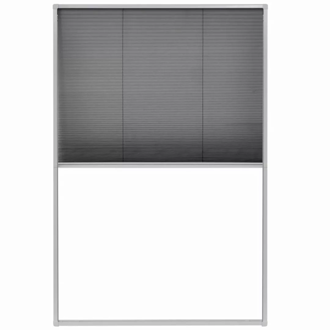 Insektenschutz-plissee Für Fenster Aluminium 80 X 120 Cm günstig online kaufen