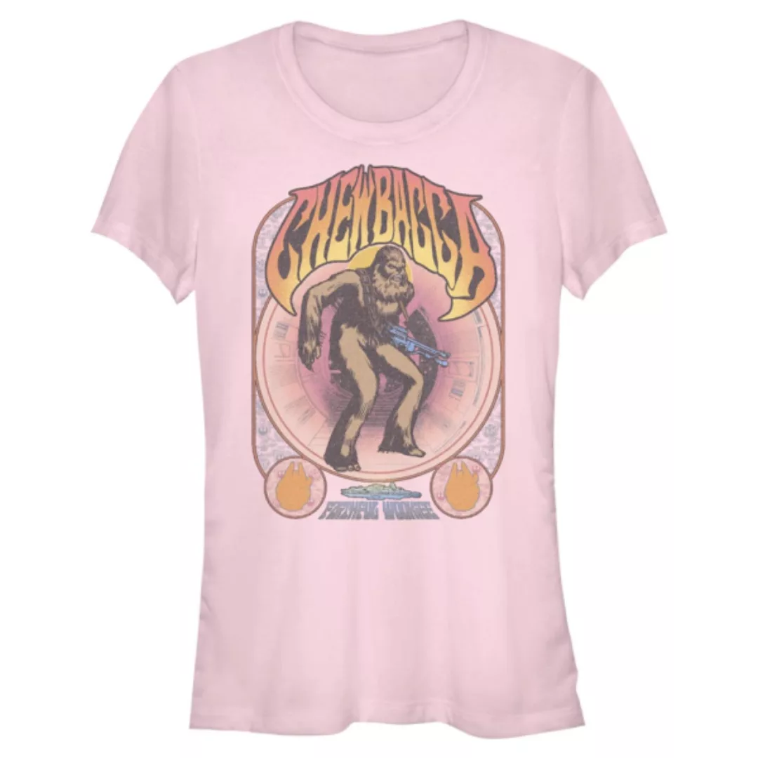 Star Wars - Chewbacca Dudebacca Psychadelic - Frauen T-Shirt günstig online kaufen