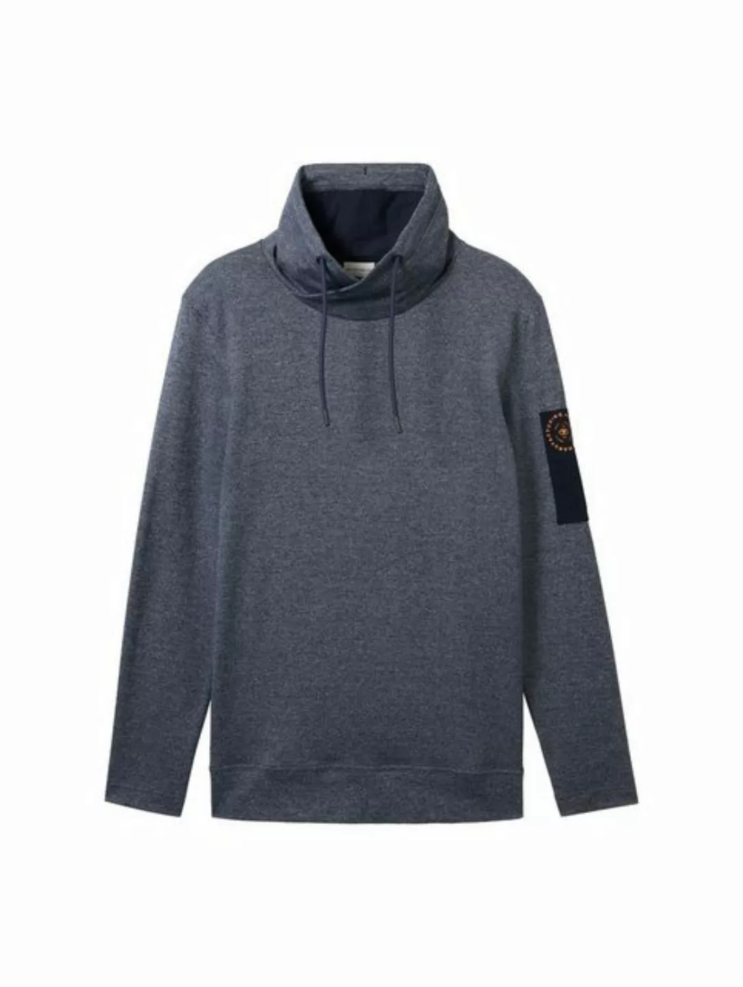 TOM TAILOR Sweatshirt 1043377 Strukturiertes Langarmshirt mit Snood günstig online kaufen