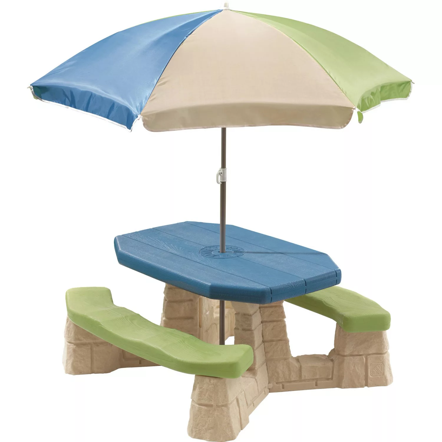 Step2 Kinder Picknicktisch mit Sonnenschirm günstig online kaufen