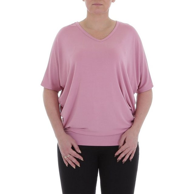 Ital-Design T-Shirt Damen Freizeit (85915841) T-Shirt in Rosa günstig online kaufen