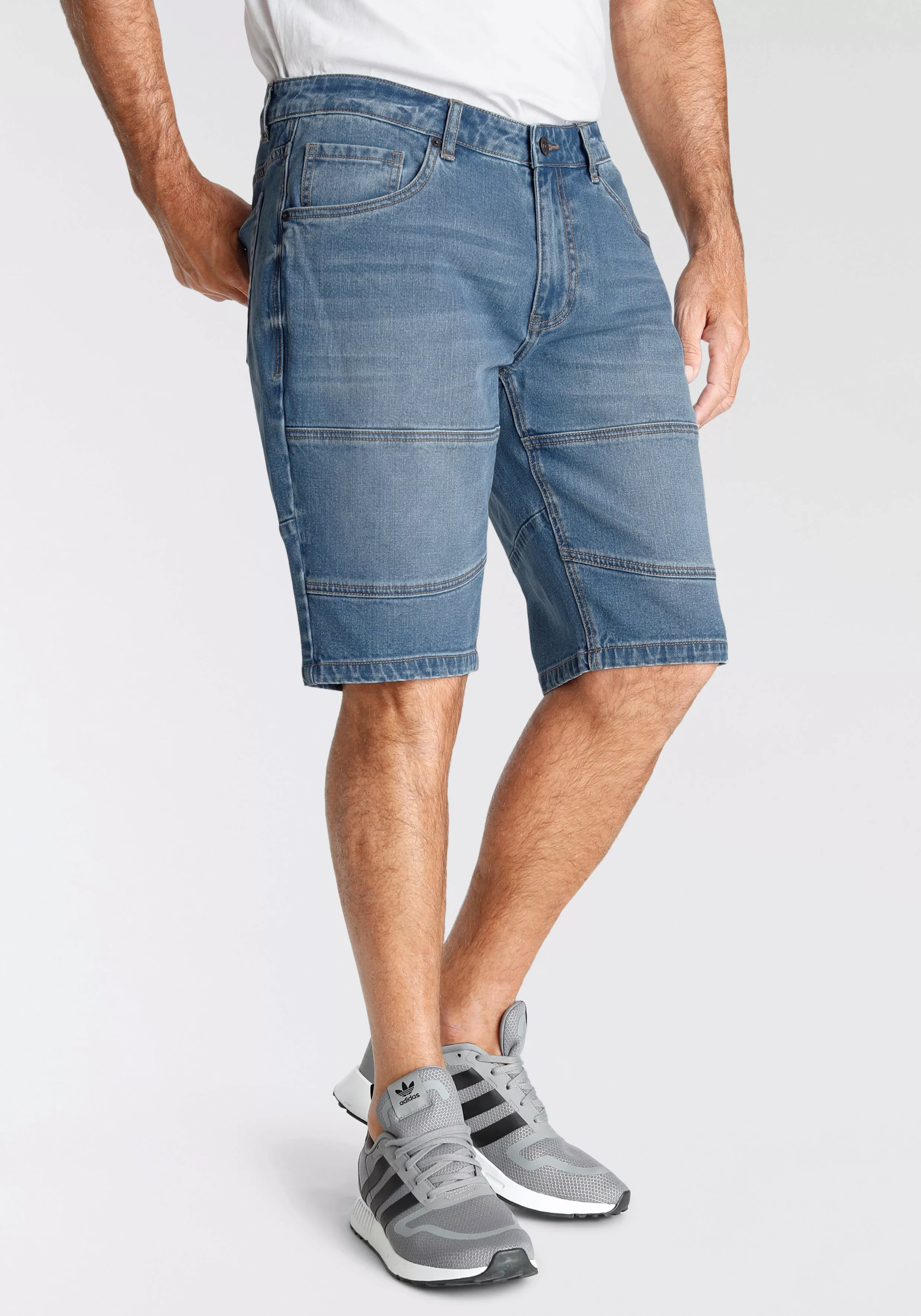 H.I.S Jeansbermudas, Ökologische, wassersparende Produktion durch Ozon Wash günstig online kaufen