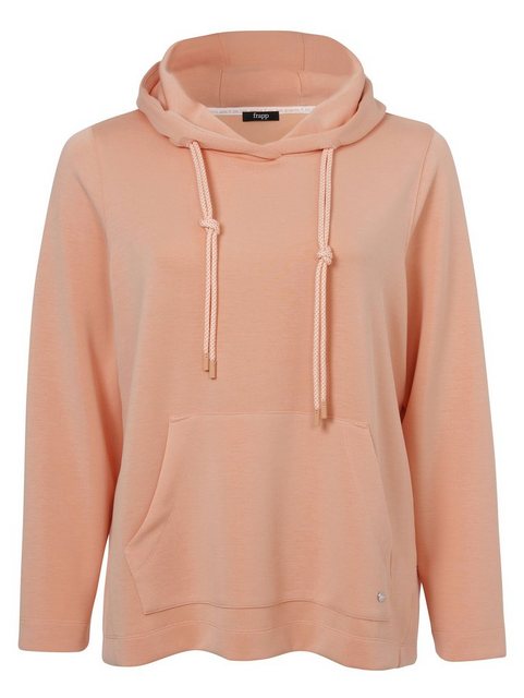 FRAPP Kapuzenpullover im unifarbenen Design günstig online kaufen