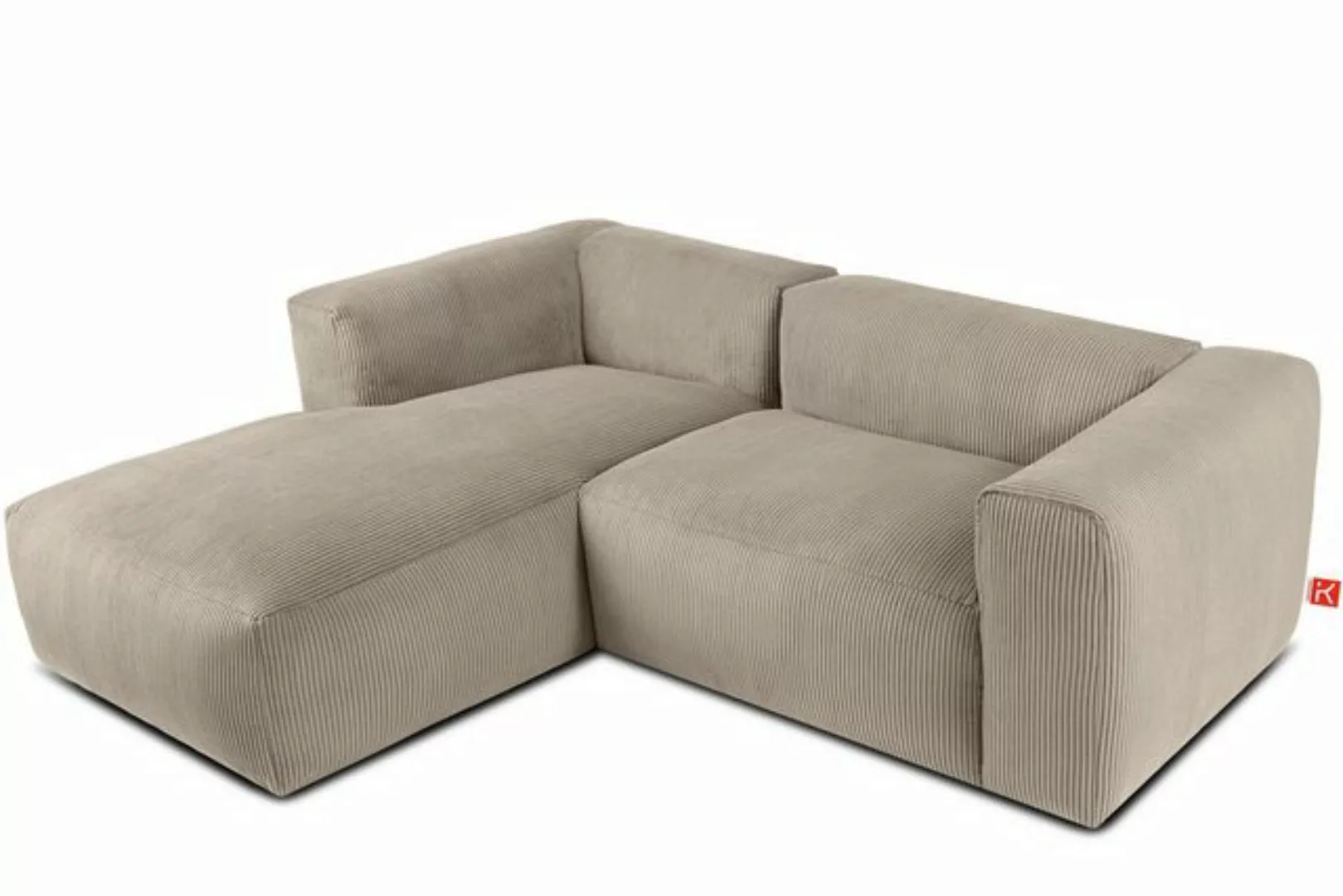 KONSIMO® Ecksofa Links Ecksofa BUFFO, hergestellt in der EU,extrem weicher günstig online kaufen