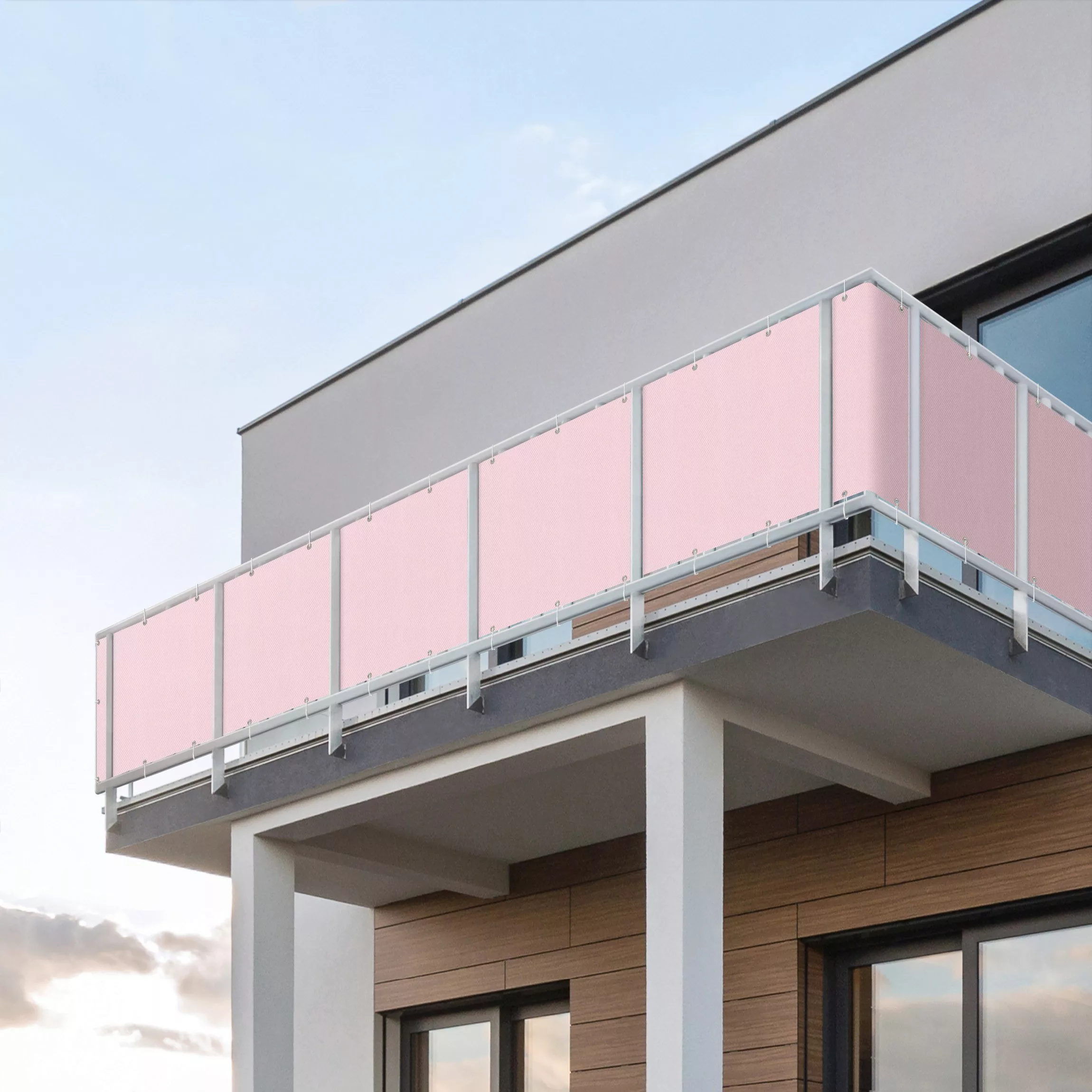 Balkon Sichtschutz Rosé günstig online kaufen