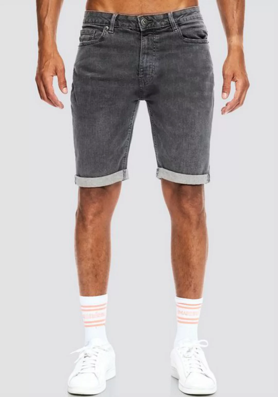 Smith & Solo Jeansshorts Herren, kurze Hosen Männer, Shorts 5-Pocket Style günstig online kaufen