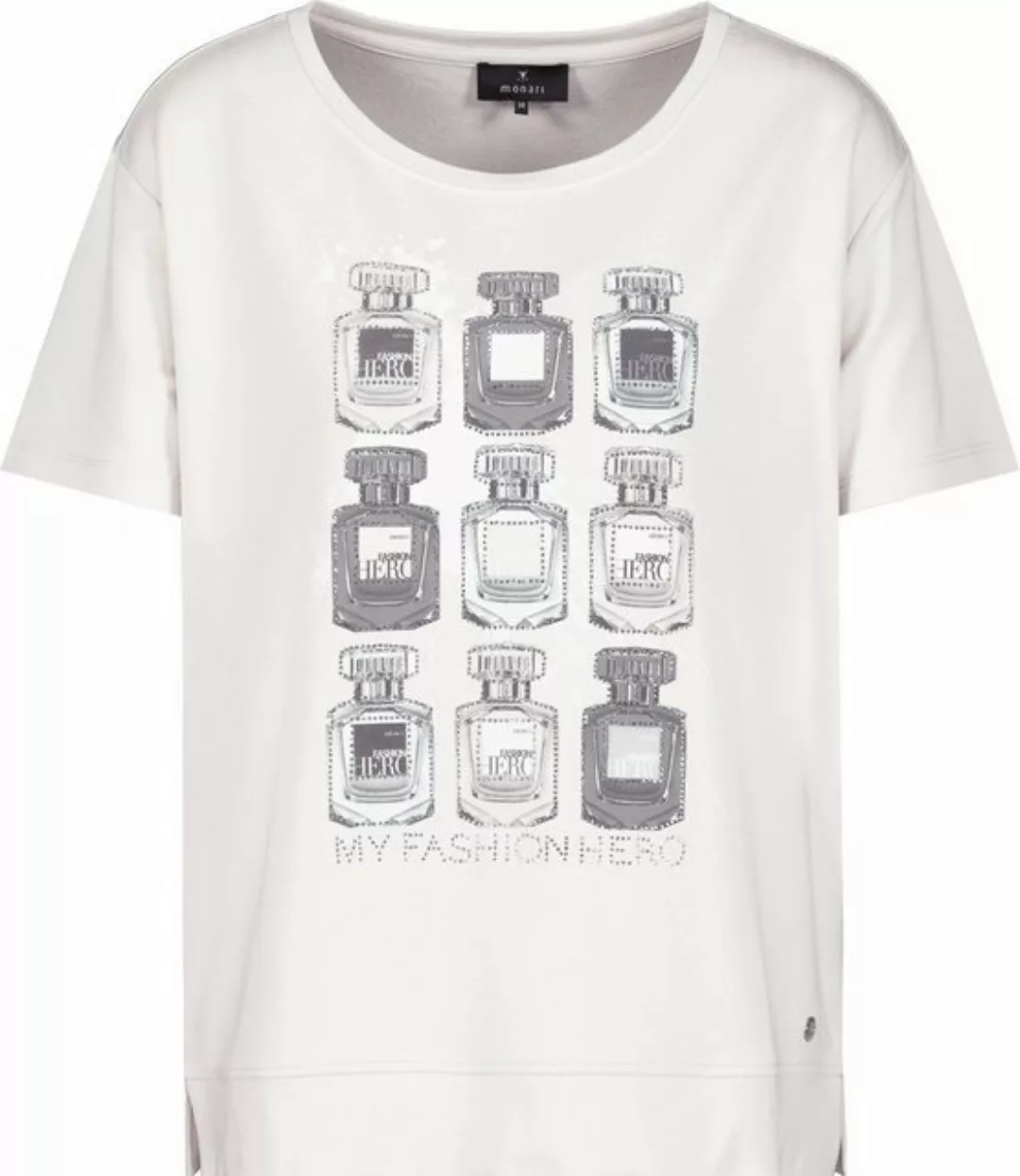 Monari Kurzarmshirt T-Shirt champagne günstig online kaufen