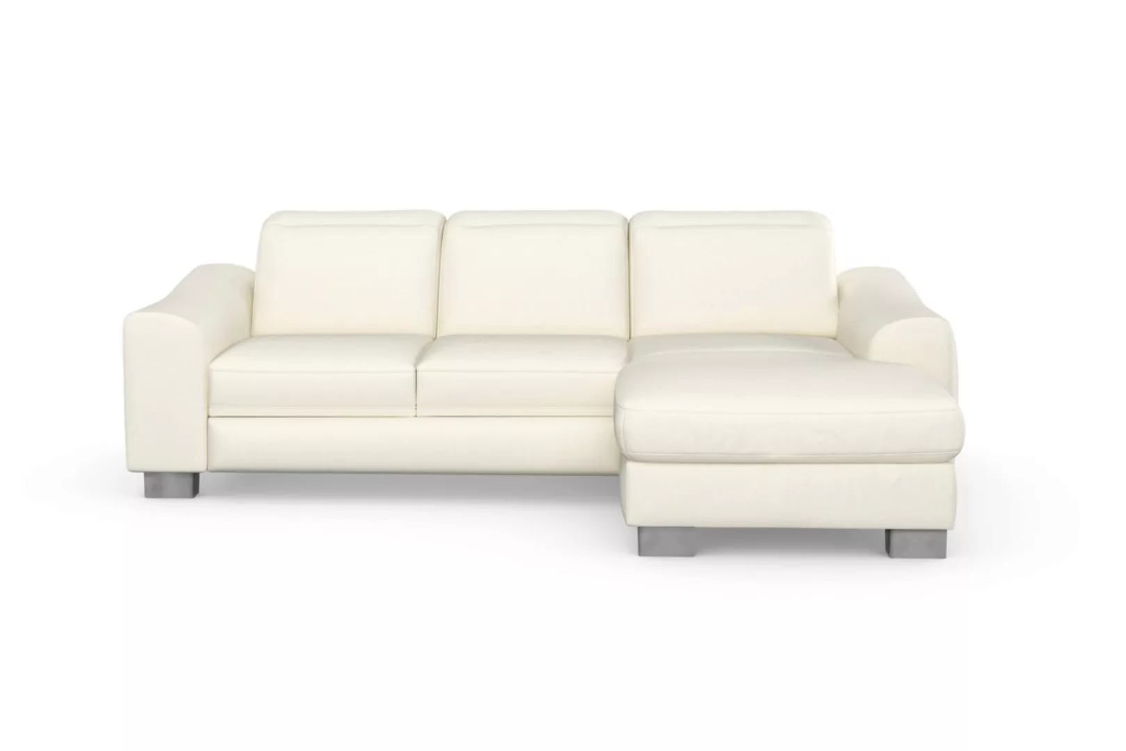 sit&more Ecksofa »Dundee L-Form«, mit Federkern und Edelstahlfüßen, wahlwei günstig online kaufen