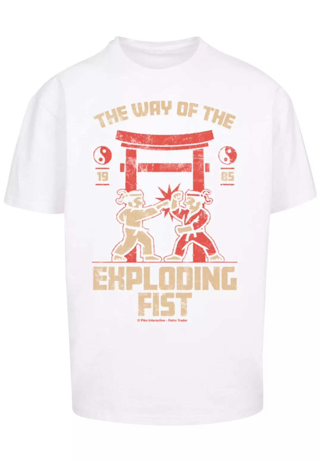 F4NT4STIC T-Shirt "The Way Of The Exploding Fist Retro Gaming", Print günstig online kaufen