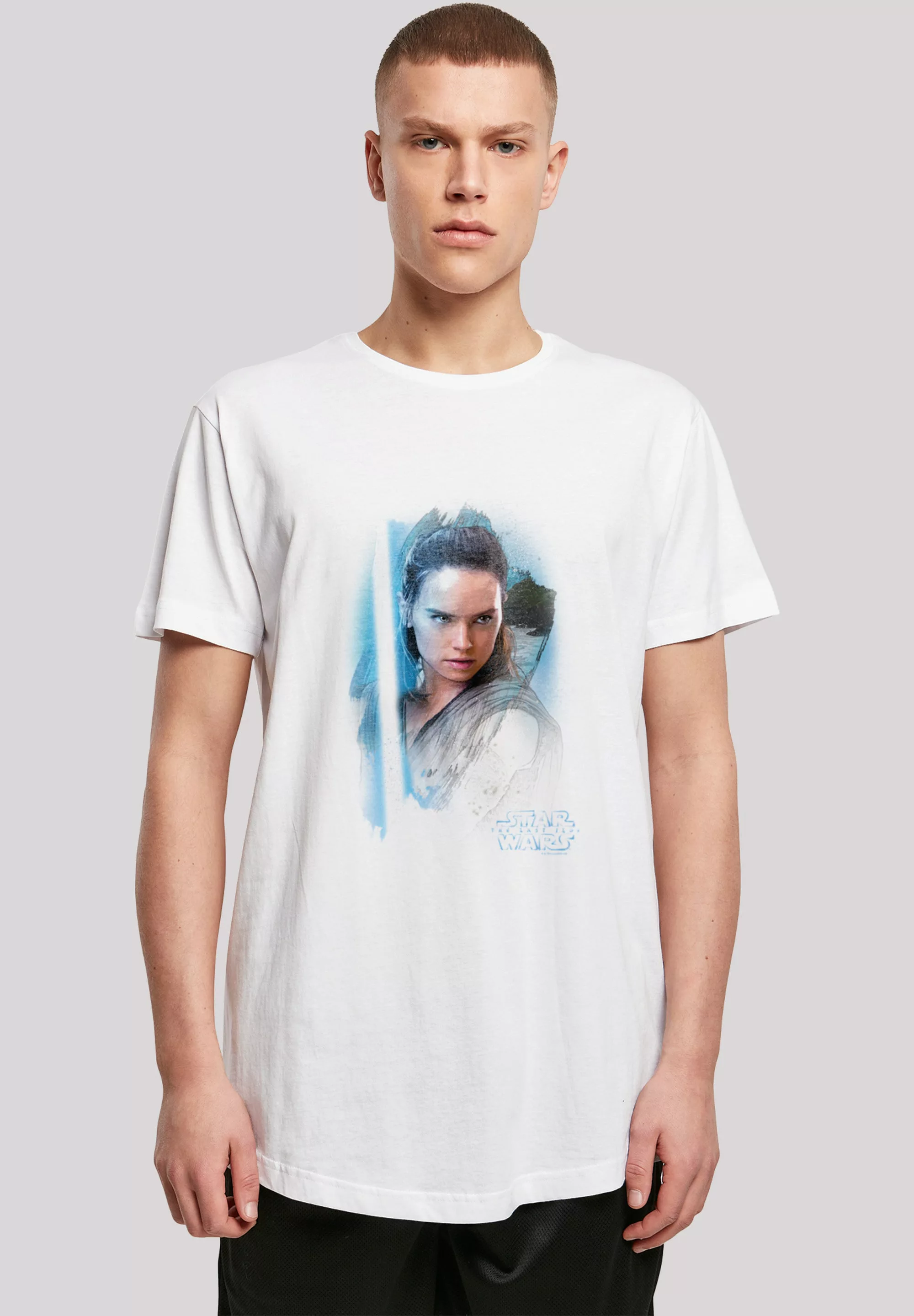 F4NT4STIC T-Shirt "Star Wars Last Jedi Rey Brushed", Print günstig online kaufen