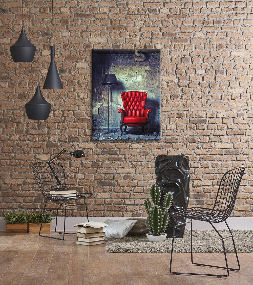 Bönninghoff Leinwandbild "Lost Place - Sessel", (1 St.), BxH: 46x61 cm günstig online kaufen