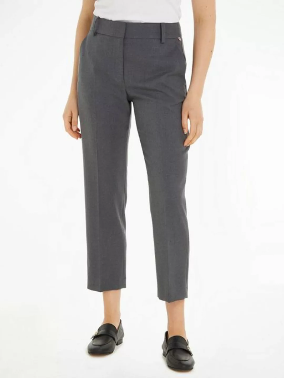 Tommy Hilfiger Webhose MD CORE SLIM STRAIGHT PANT mit Bügelfalten günstig online kaufen