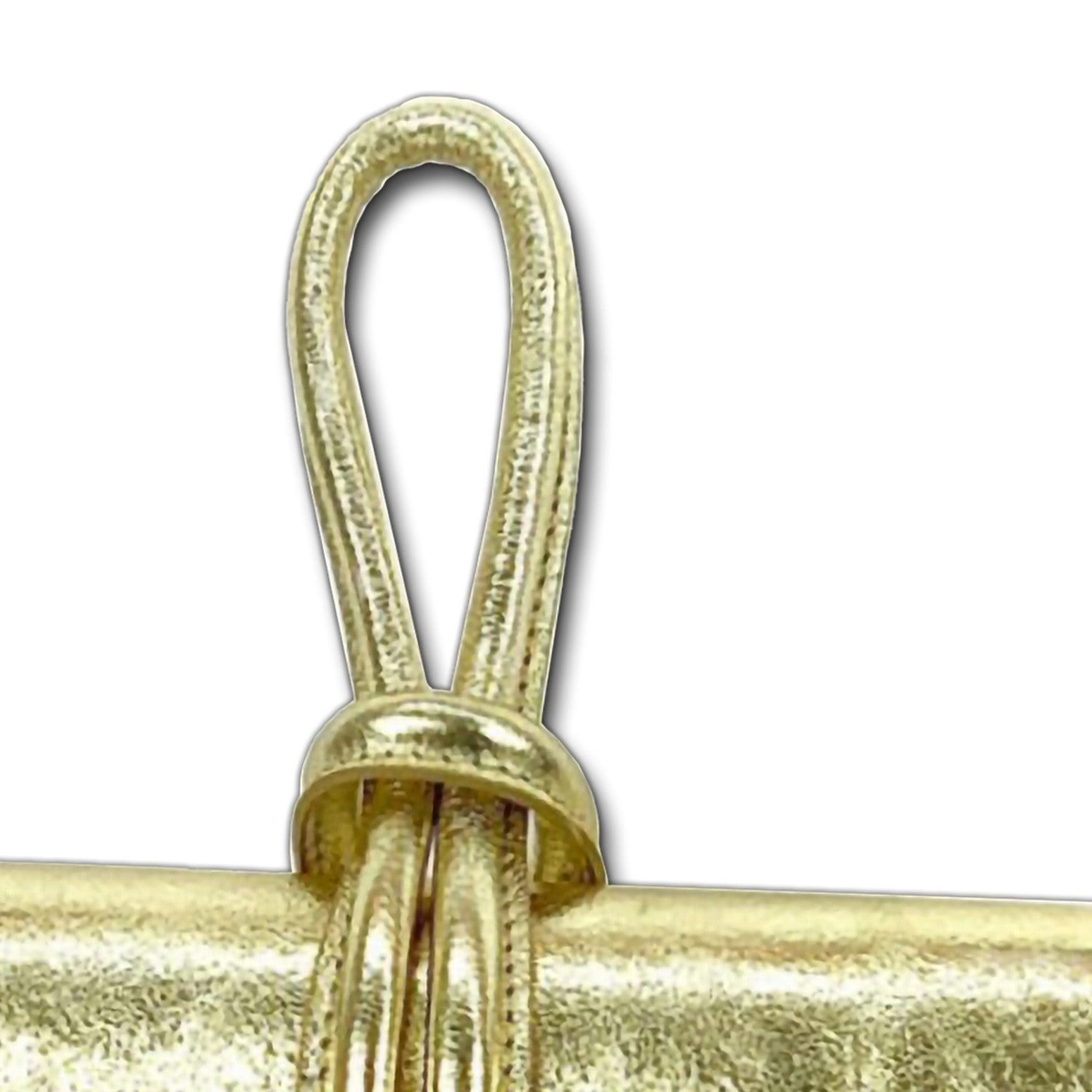 FLORENCE Umhängetasche Florence Tasche gold Leder günstig online kaufen