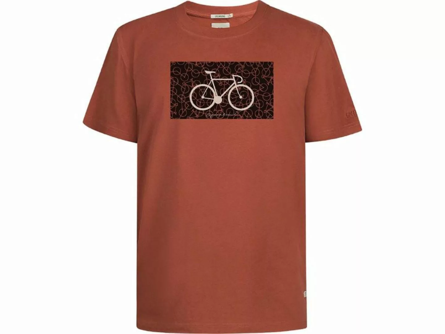 GreenBomb T-Shirt GREENBOMB Bio-Herren-T-Shirt 'Bike Cube' weit gesc günstig online kaufen