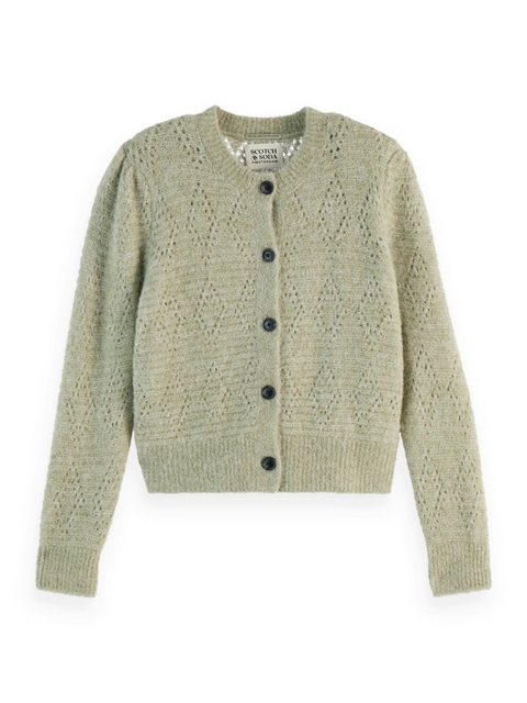 Scotch & Soda Strickjacke (1-tlg) Lochmuster günstig online kaufen