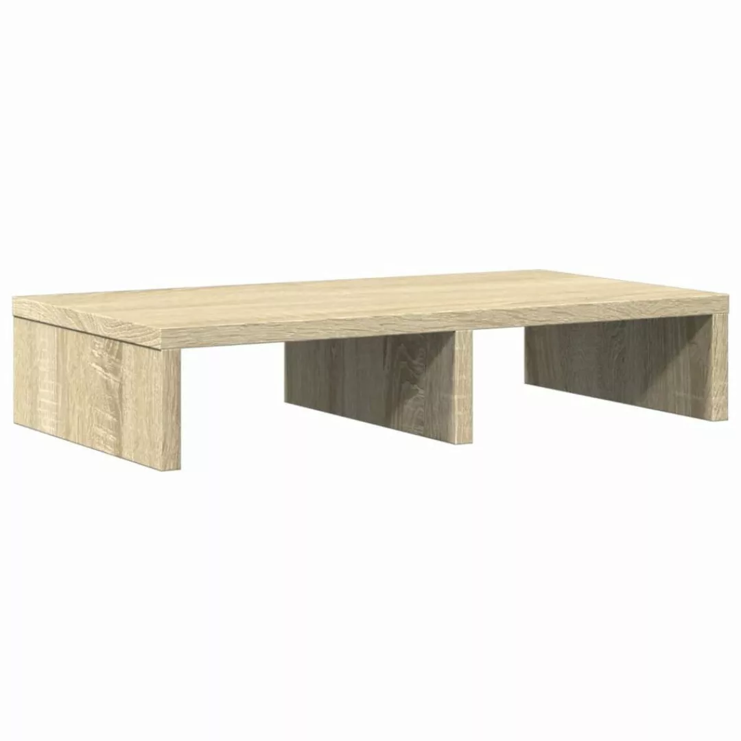 vidaXL Computertisch Monitorständer Sonoma-Eiche 50x27x10 cm günstig online kaufen