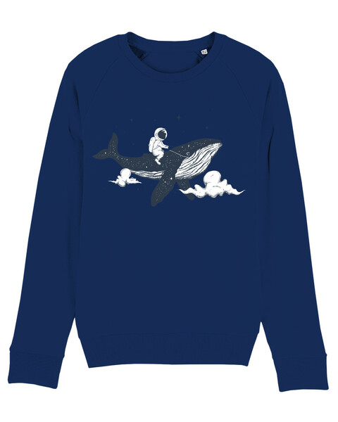 Spacewhale | Sweatshirt Unisex günstig online kaufen