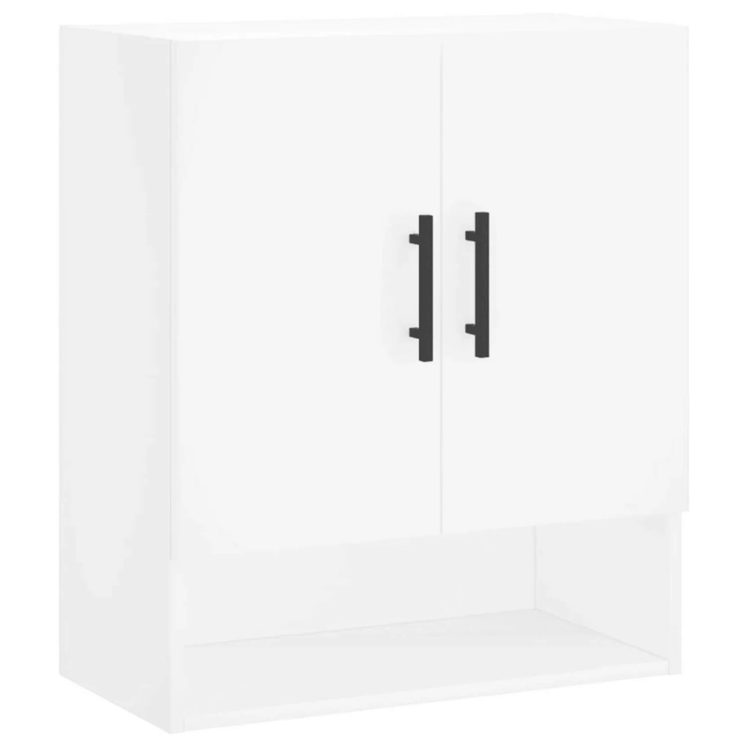 vidaXL Hängeschrank Wandschrank Hängeschrank Aufbewahrung Weiß 60x31x70 cm günstig online kaufen