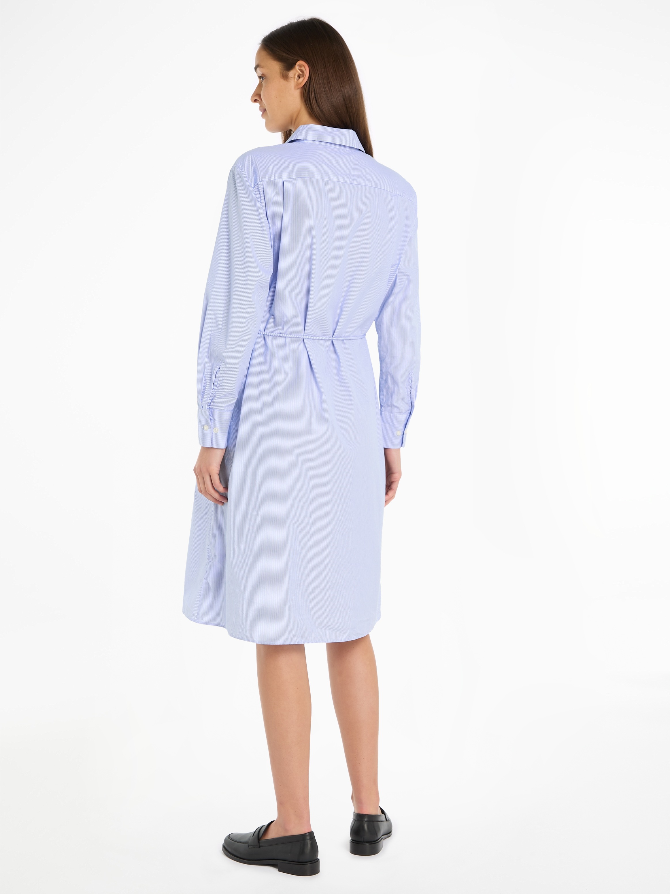 Tommy Hilfiger Shirtkleid "ESSENTIAL STP KNEE SHIRT DRESS", mit Logoprägung günstig online kaufen