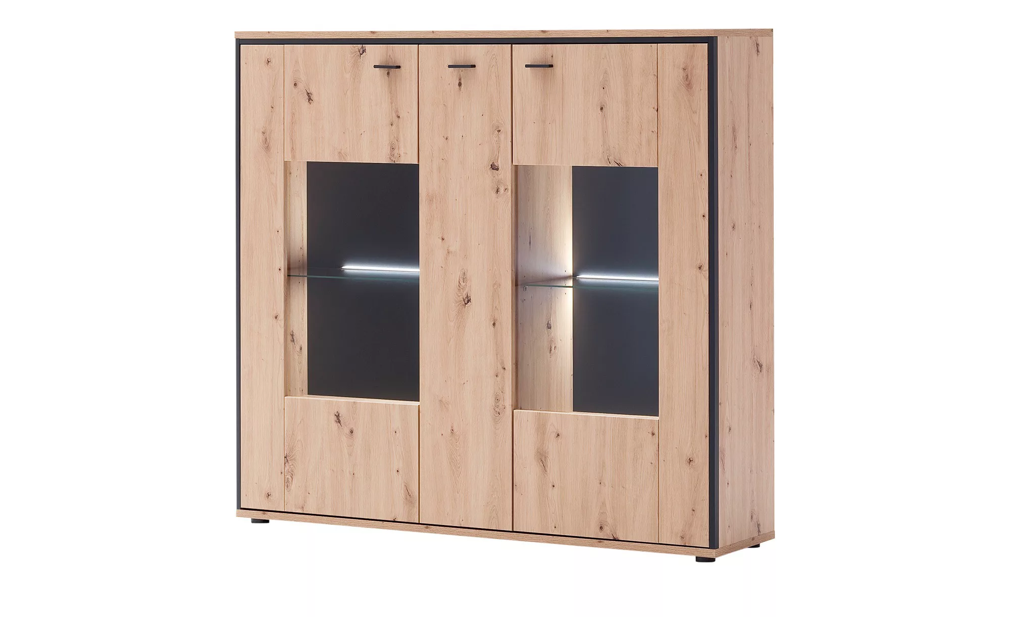 uno Highboard  Argon ¦ holzfarben ¦ Maße (cm): B: 153 H: 143 T: 38.0 Kommod günstig online kaufen