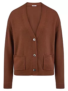 Strickjacke Peter Hahn braun günstig online kaufen