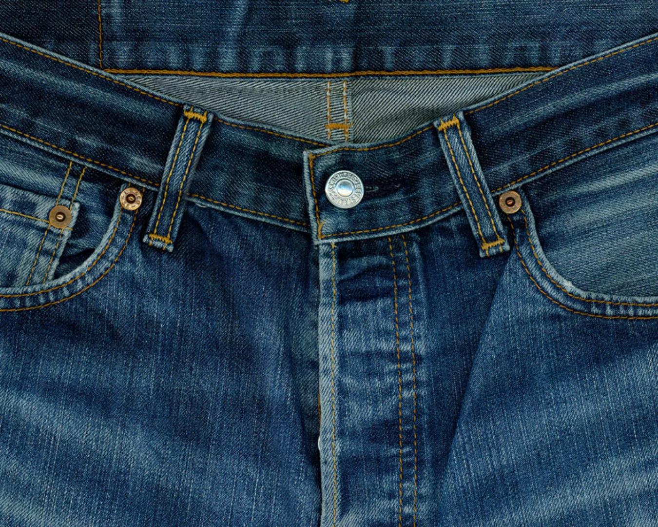 Fototapete "Jeans blau" 4,00x2,50 m / Glattvlies Brillant günstig online kaufen