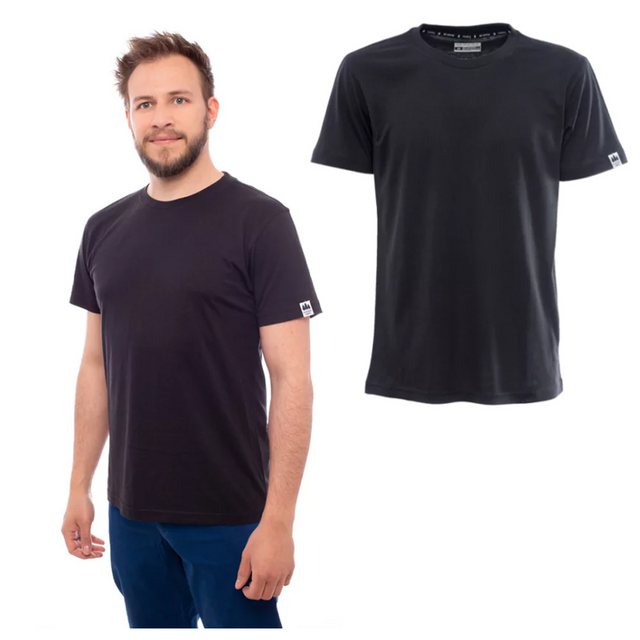 Skratta T-Shirt Skratta - Herren Modal Mix T-Shirt LEVI Bio Baumwolle, schw günstig online kaufen