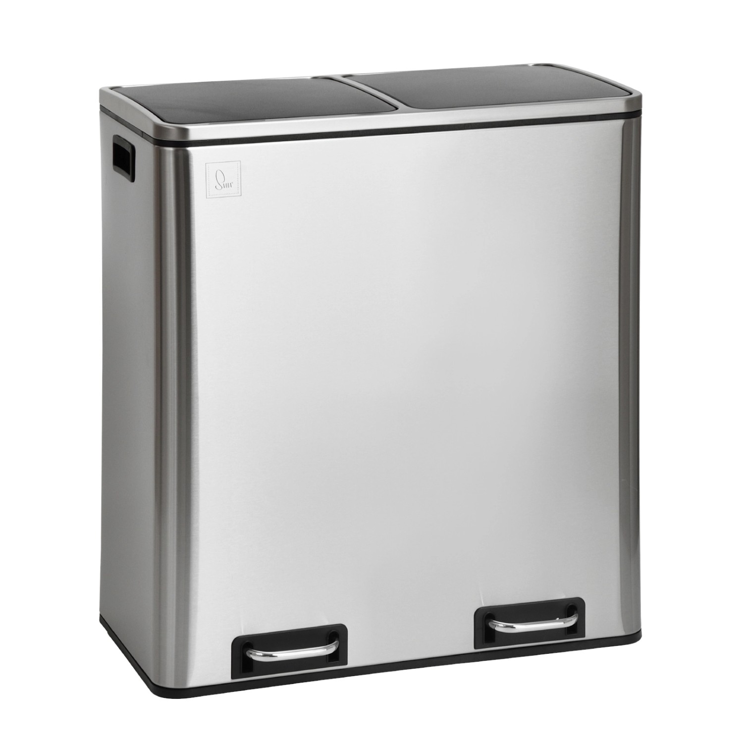 Svita TM2X30 Treteimer 60 Liter Abfalleimer Mülleimer Design Mülltrennung P günstig online kaufen