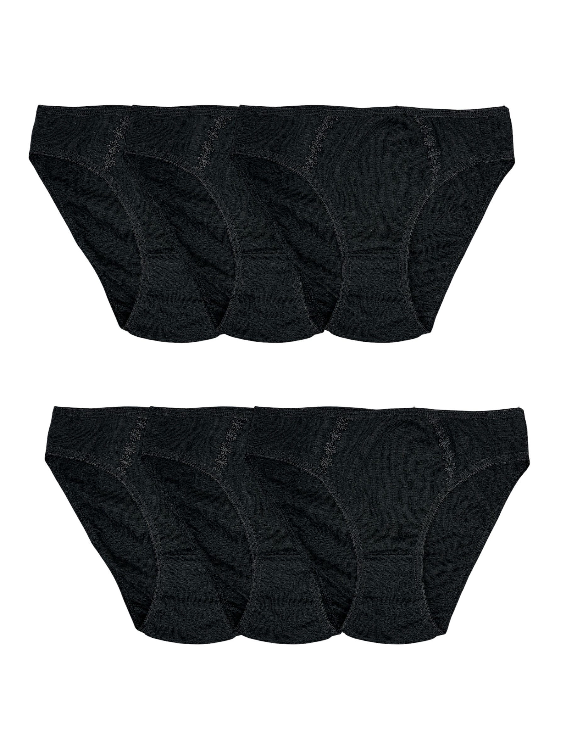 Toker Collection® Bikinislip Damen Bikinislip 6er günstig online kaufen