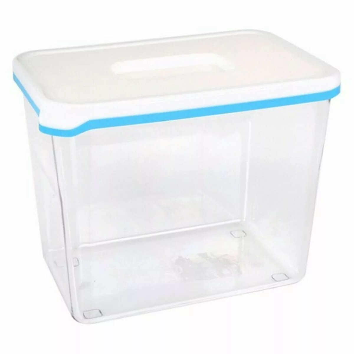 Lunchbox White & Blue Rechteckig Lang günstig online kaufen