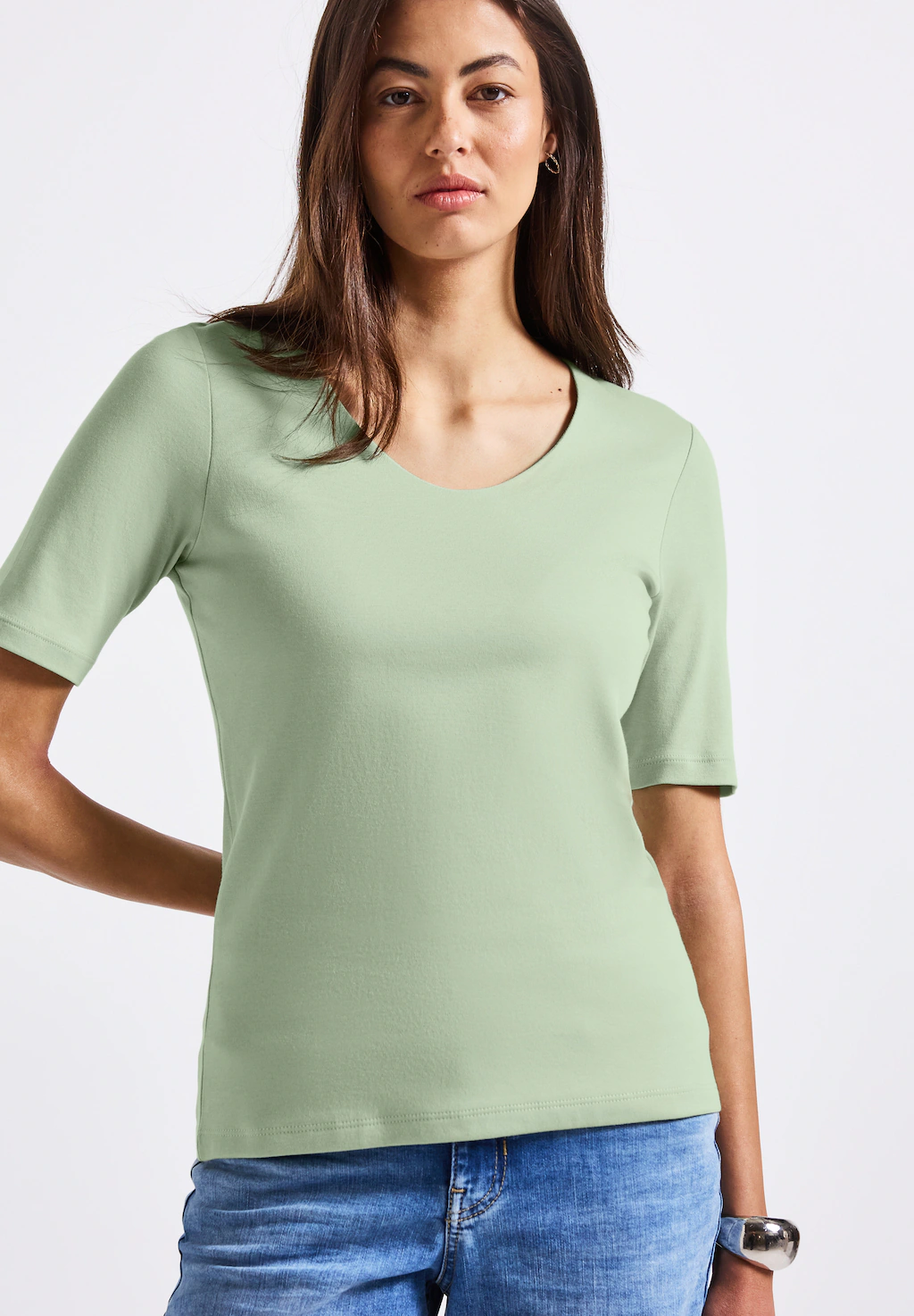 STREET ONE T-Shirt "Style Palmira", im neuen Style Palmira günstig online kaufen