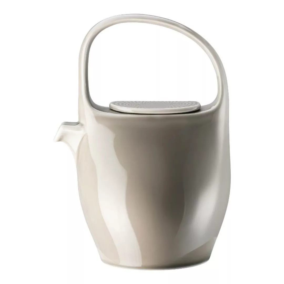 Rosenthal Junto Pearl Grey - Porzellan Teekanne 6 Personen 1,30 L günstig online kaufen